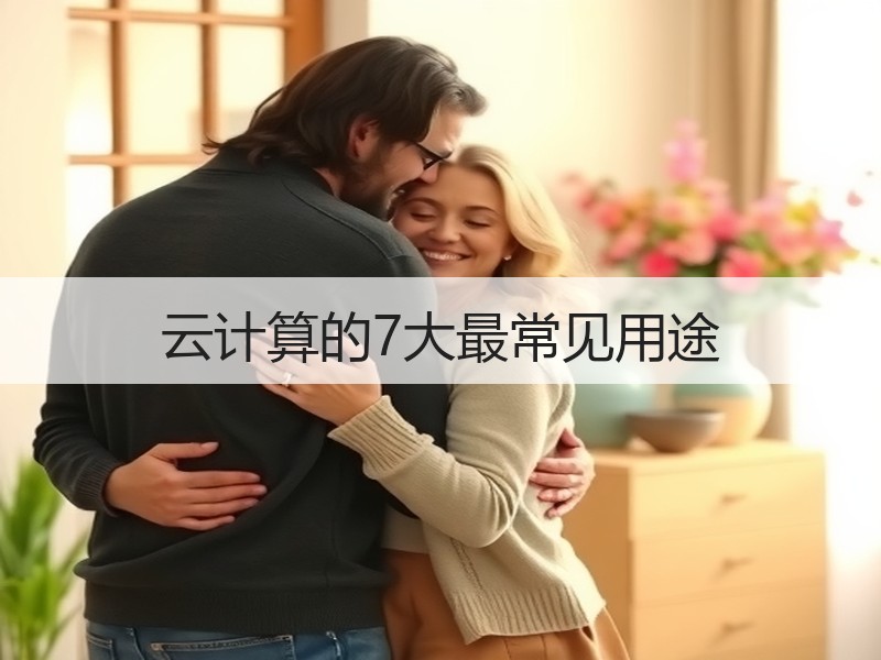 云计算的7大最常见用途