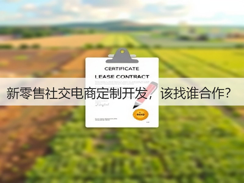 新零售社交电商定制开发，该找谁合作？