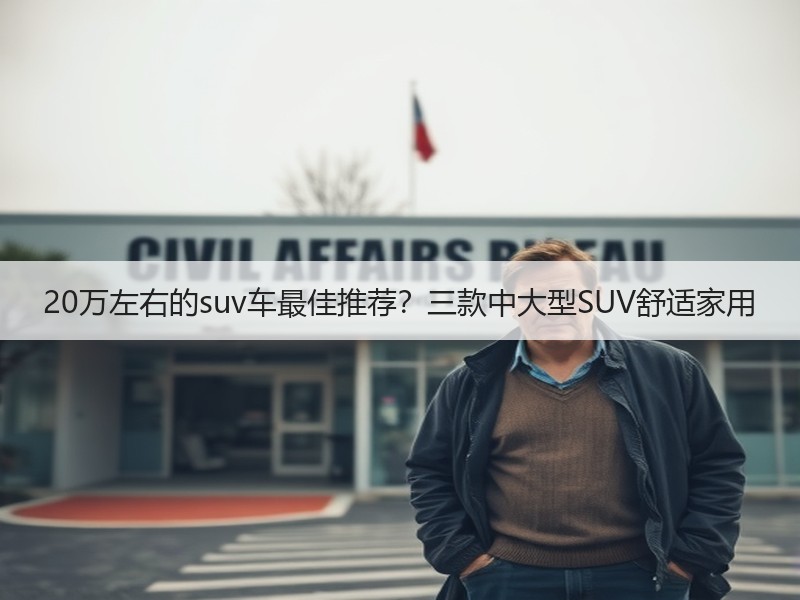 20万左右的suv车最佳推荐？三款中大型SUV舒适家用