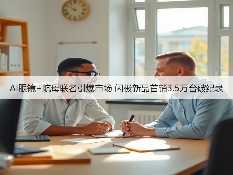 AI眼镜+航母联名引爆市场 闪极新品首销3.5万台破纪录