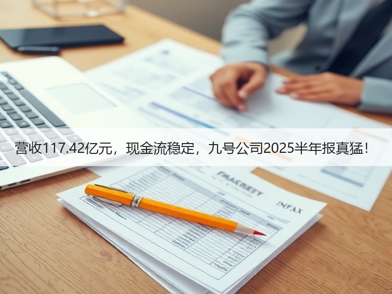 营收117.42亿元，现金流稳定，九号公司2025半年报真猛！
