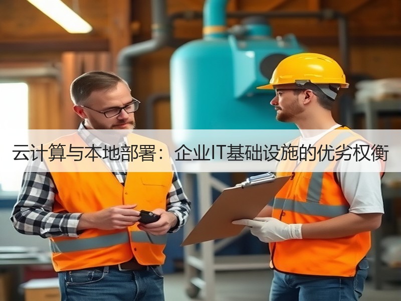 云计算与本地部署：企业IT基础设施的优劣权衡  