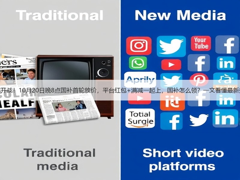 双十一提前开战！10月20日晚8点国补首轮放价，平台红包+满减一起上，国补怎么领？一文看懂最新操作步骤！