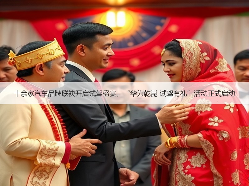 十余家汽车品牌联袂开启试驾盛宴，“华为乾崑 试驾有礼”活动正式启动