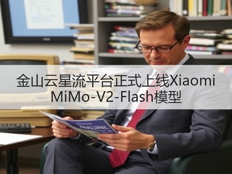 金山云星流平台正式上线Xiaomi MiMo-V2-Flash模型