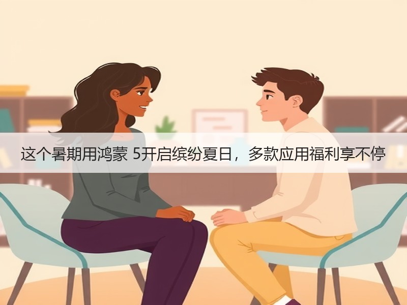 这个暑期用鸿蒙 5开启缤纷夏日，多款应用福利享不停