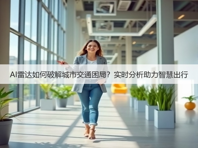 AI雷达如何破解城市交通困局？实时分析助力智慧出行