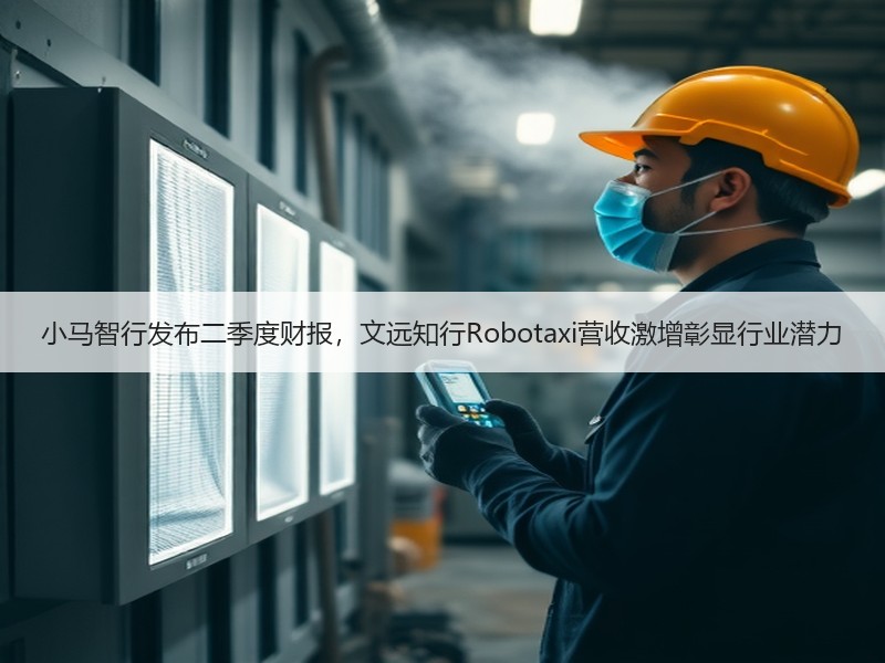 小马智行发布二季度财报，文远知行Robotaxi营收激增彰显行业潜力