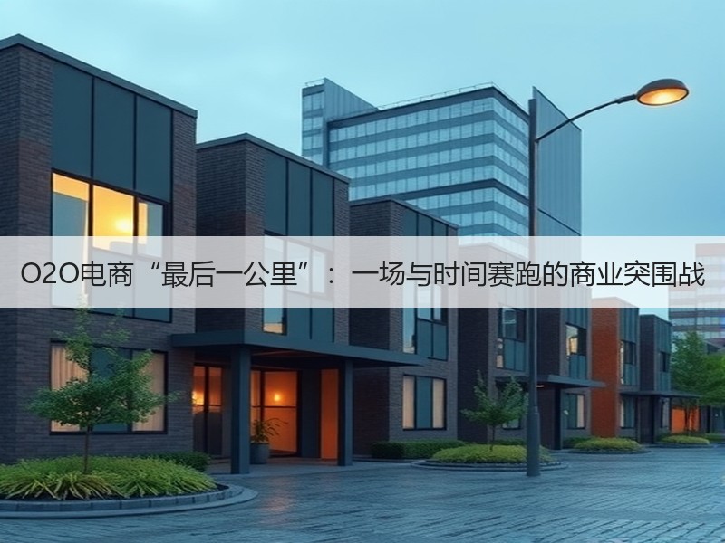 O2O电商“最后一公里”：一场与时间赛跑的商业突围战