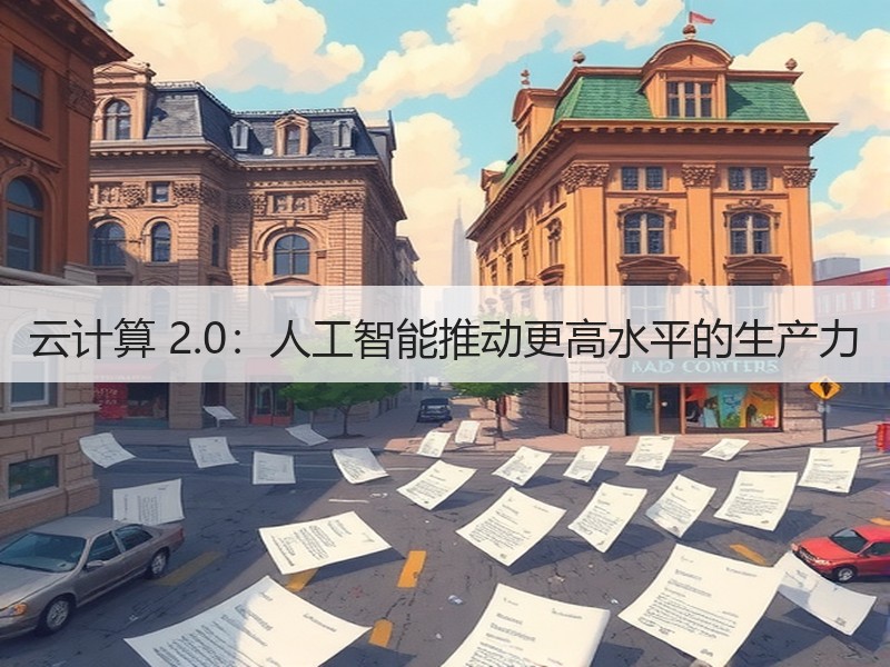 云计算 2.0：人工智能推动更高水平的生产力
