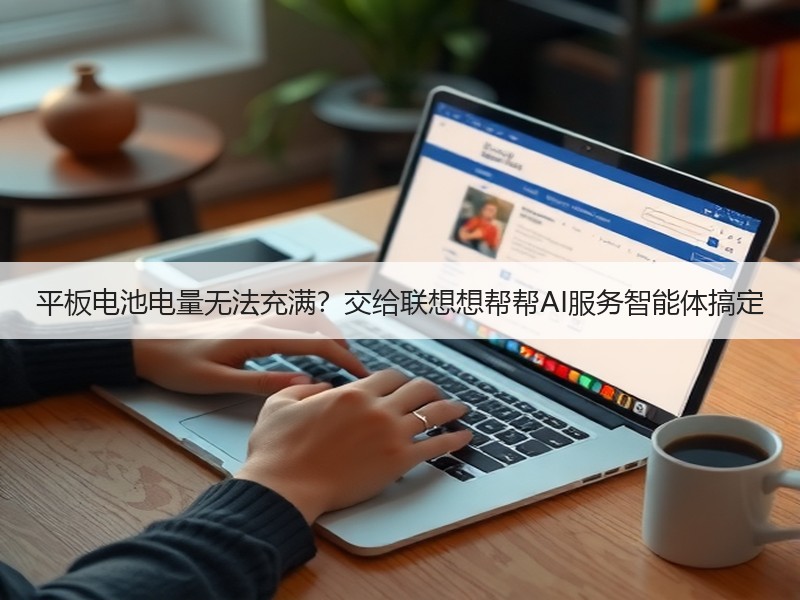 平板电池电量无法充满？交给联想想帮帮AI服务智能体搞定