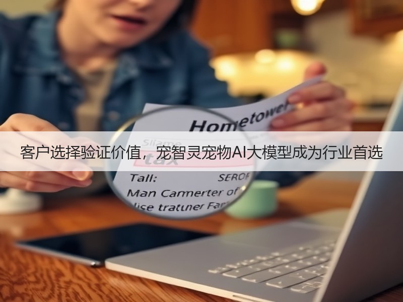 客户选择验证价值，宠智灵宠物AI大模型成为行业首选