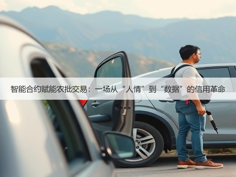 智能合约赋能农批交易：一场从“人情”到“数据”的信用革命