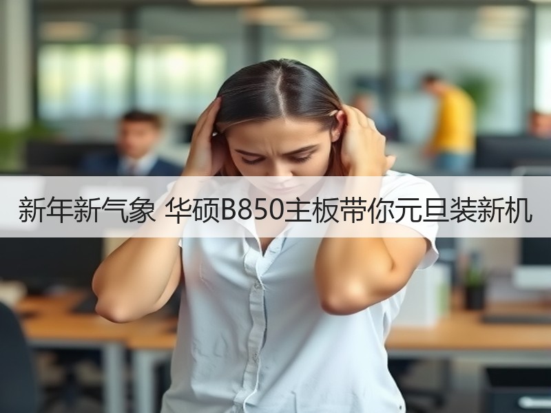 新年新气象 华硕B850主板带你元旦装新机