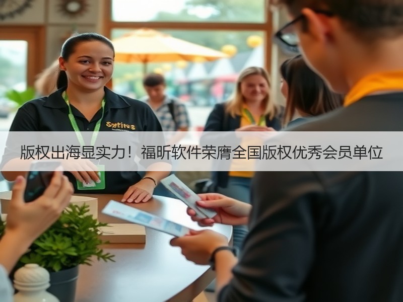 版权出海显实力！福昕软件荣膺全国版权优秀会员单位