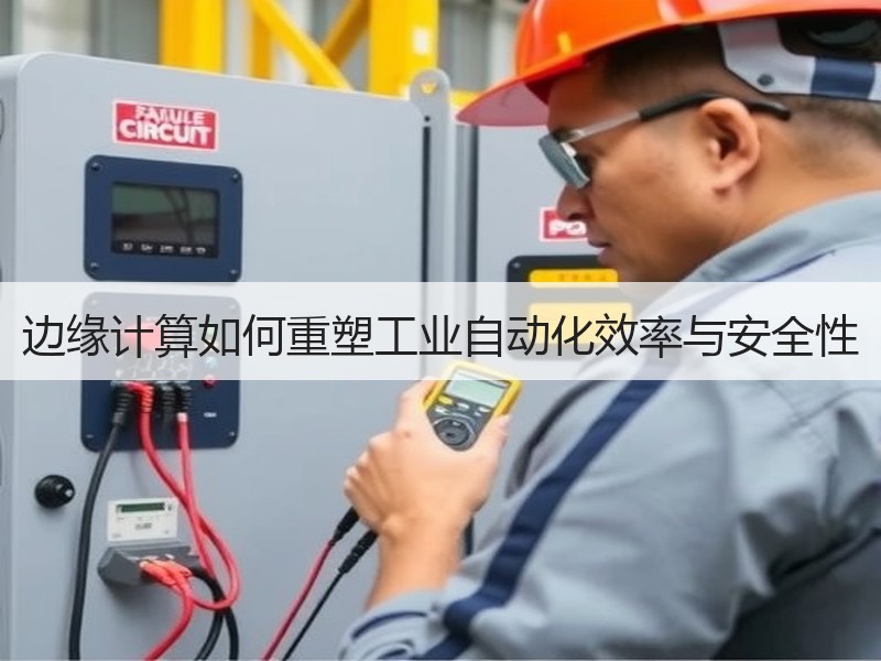 边缘计算如何重塑工业自动化效率与安全性