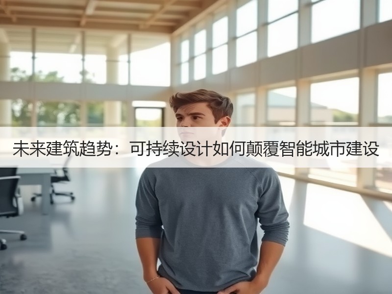 未来建筑趋势：可持续设计如何颠覆智能城市建设