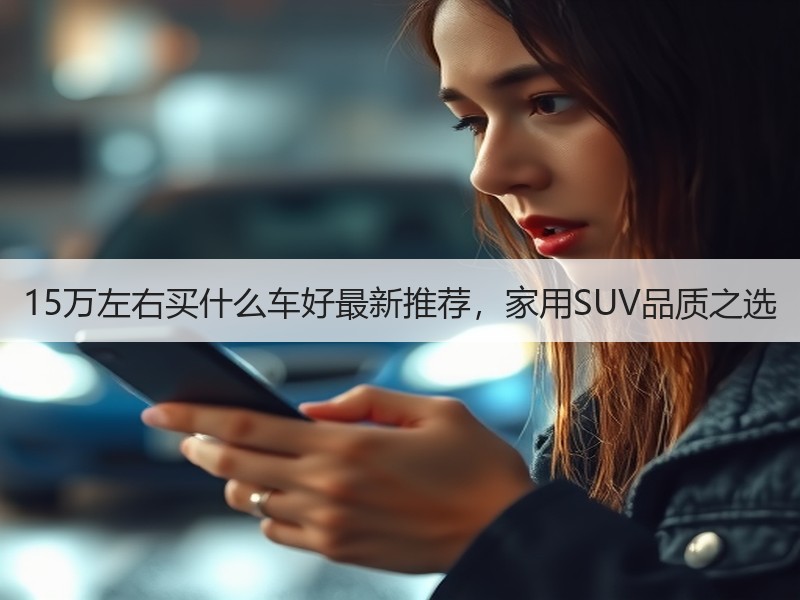 15万左右买什么车好最新推荐，家用SUV品质之选