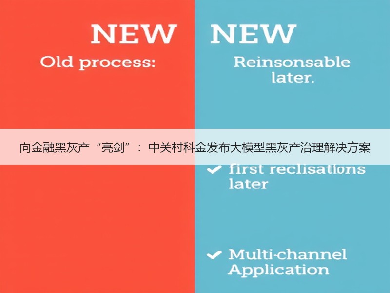 向金融黑灰产“亮剑”：中关村科金发布大模型黑灰产治理解决方案