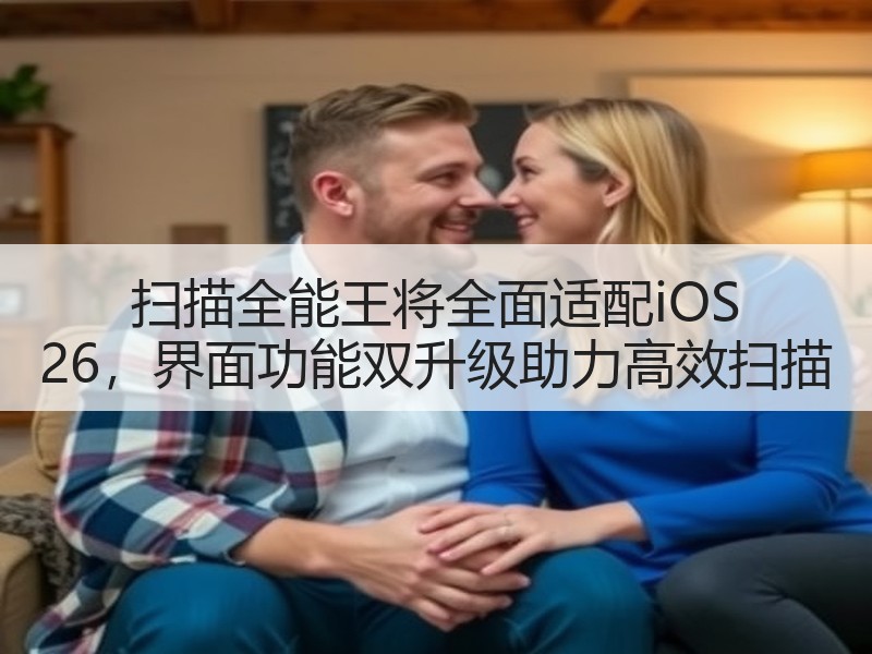 扫描全能王将全面适配iOS 26，界面功能双升级助力高效扫描