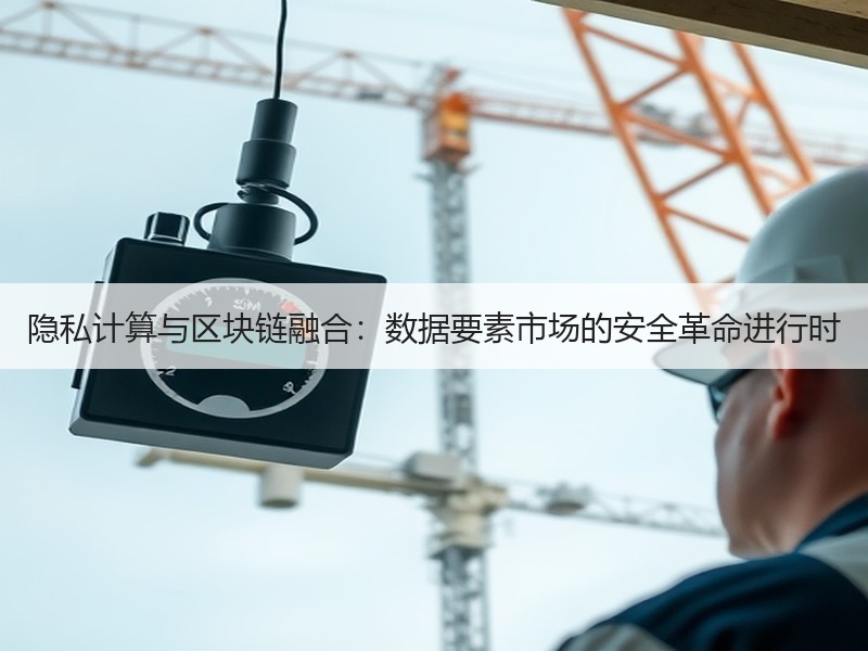 隐私计算与区块链融合：数据要素市场的安全革命进行时