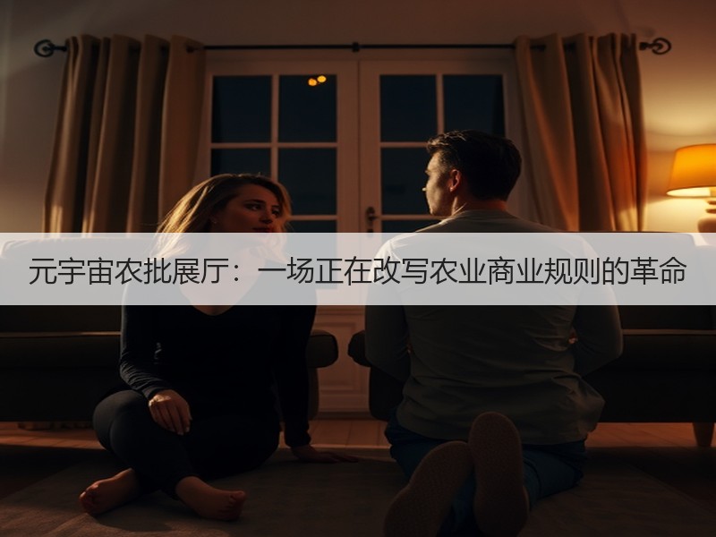 元宇宙农批展厅：一场正在改写农业商业规则的革命