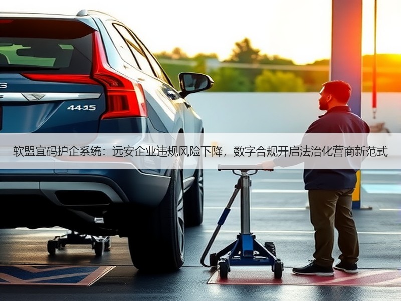 软盟宜码护企系统：远安企业违规风险下降，数字合规开启法治化营商新范式