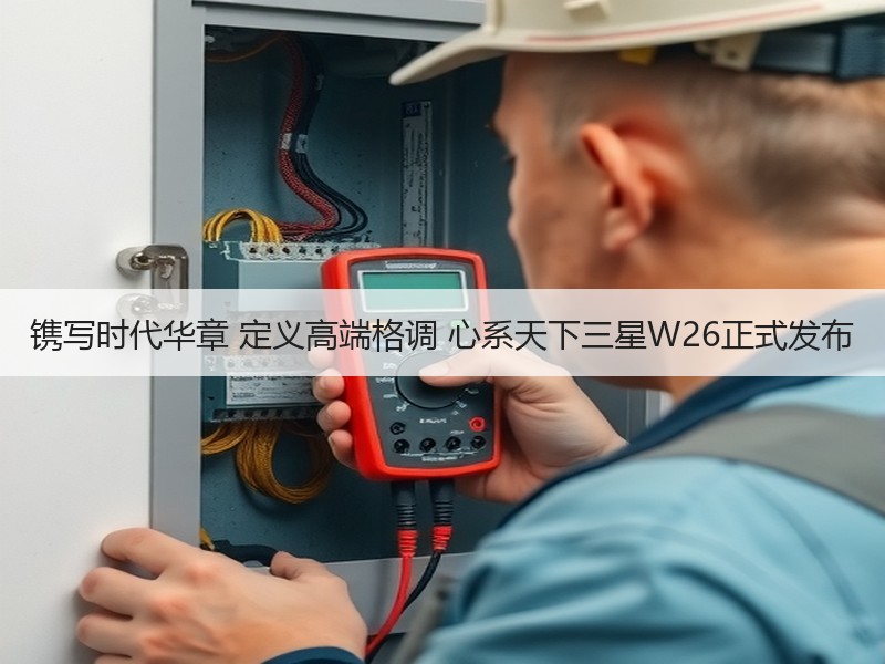 镌写时代华章 定义高端格调 心系天下三星W26正式发布