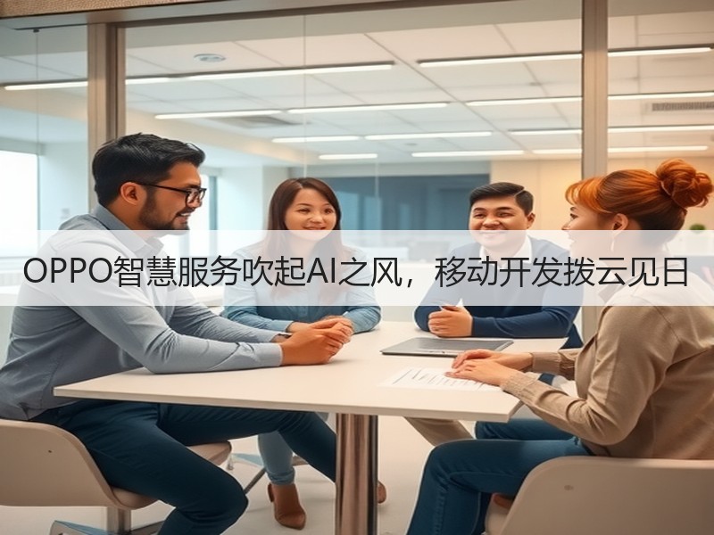 OPPO智慧服务吹起AI之风，移动开发拨云见日