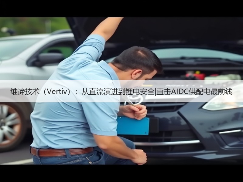 维谛技术（Vertiv）：从直流演进到锂电安全|直击AIDC供配电最前线