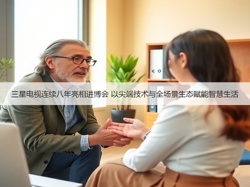 三星电视连续八年亮相进博会 以尖端技术与全场景生态赋能智慧生活