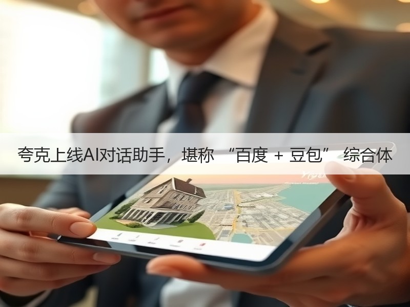 夸克上线AI对话助手，堪称 “百度 + 豆包” 综合体