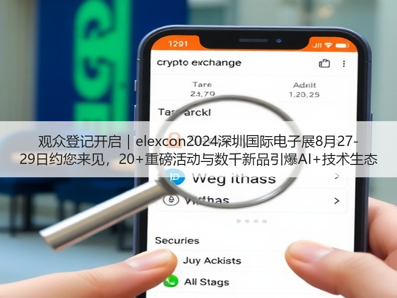 观众登记开启｜elexcon2024深圳国际电子展8月27-29日约您来见，20+重磅活动与数千新品引爆AI+技术生态