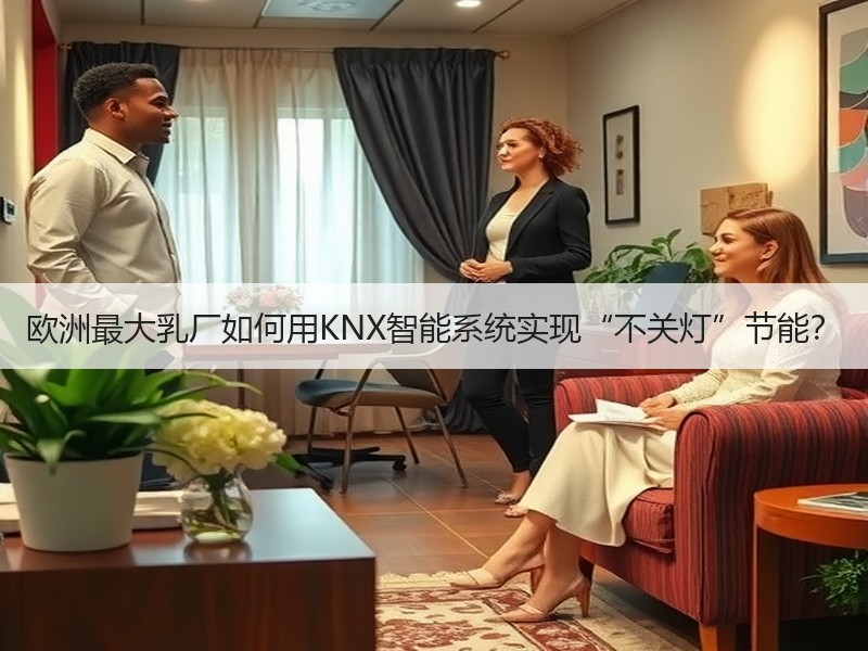 欧洲最大乳厂如何用KNX智能系统实现“不关灯”节能？