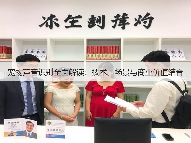 宠物声音识别全面解读：技术、场景与商业价值结合