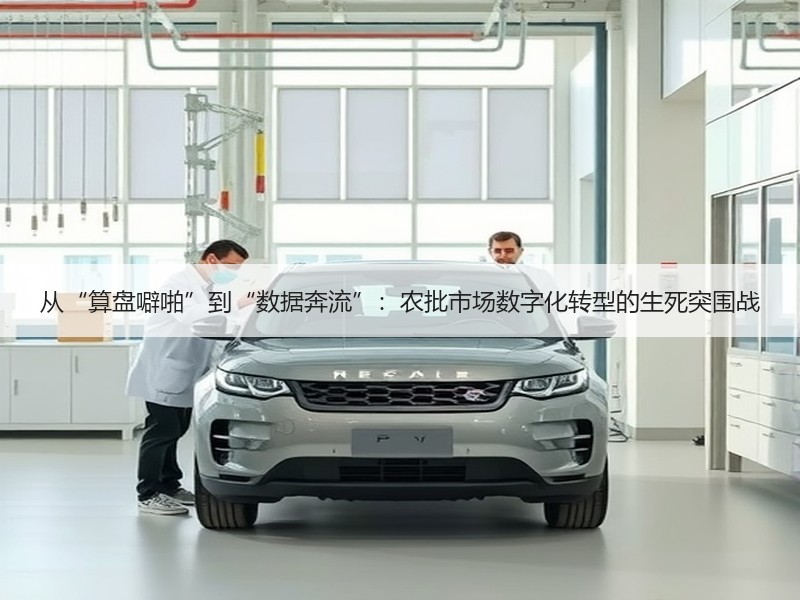从“算盘噼啪”到“数据奔流”：农批市场数字化转型的生死突围战