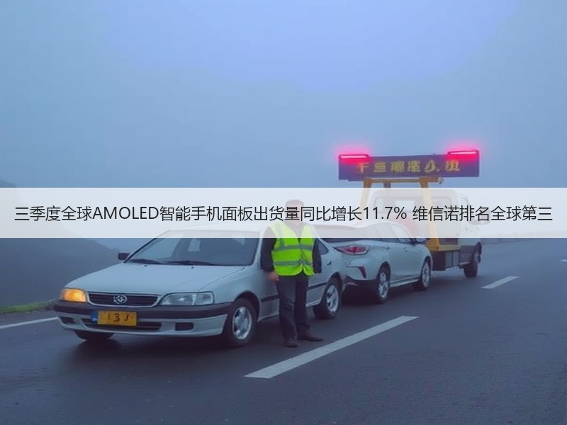 三季度全球AMOLED智能手机面板出货量同比增长11.7% 维信诺排名全球第三