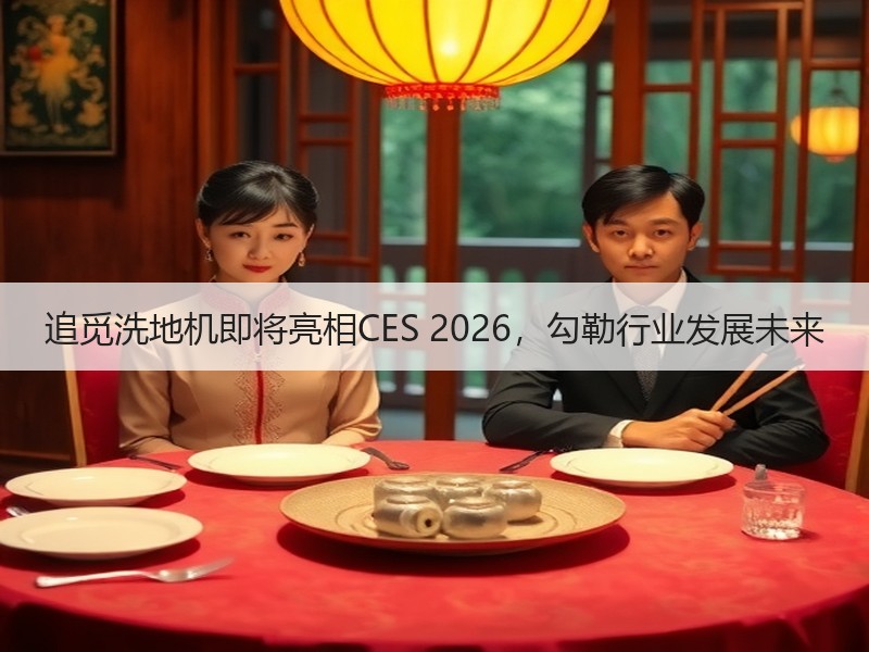 追觅洗地机即将亮相CES 2026，勾勒行业发展未来