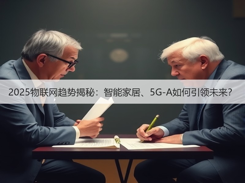 2025物联网趋势揭秘：智能家居、5G-A如何引领未来？