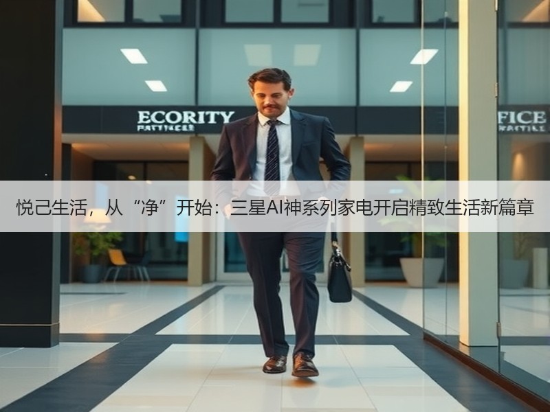 悦己生活，从“净”开始：三星AI神系列家电开启精致生活新篇章
