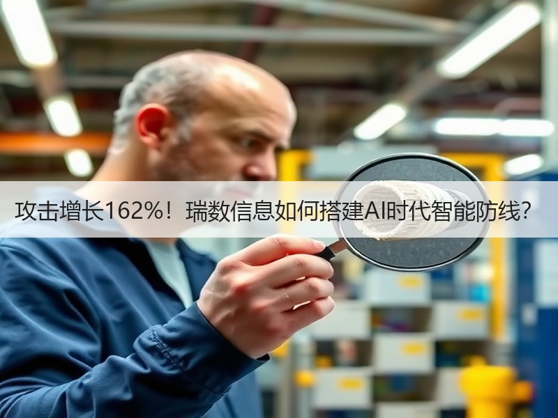 攻击增长162%！瑞数信息如何搭建AI时代智能防线？