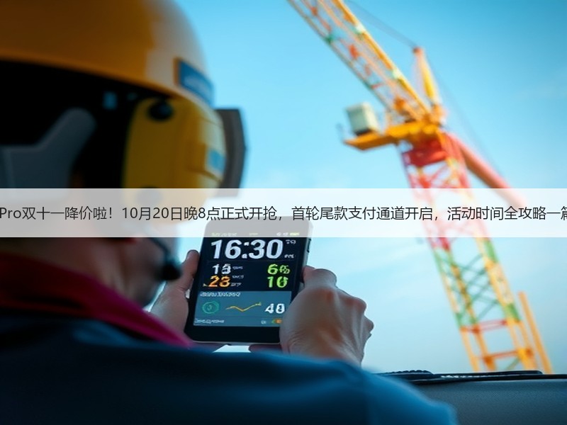 苹果17 Pro双十一降价啦！10月20日晚8点正式开抢，首轮尾款支付通道开启，活动时间全攻略一篇看懂！