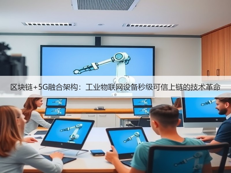 区块链+5G融合架构：工业物联网设备秒级可信上链的技术革命