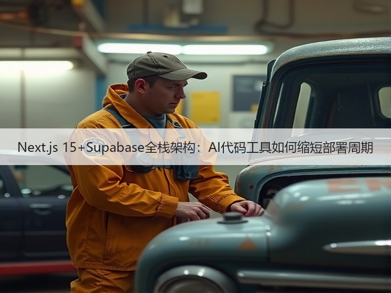 Next.js 15+Supabase全栈架构：AI代码工具如何缩短部署周期
