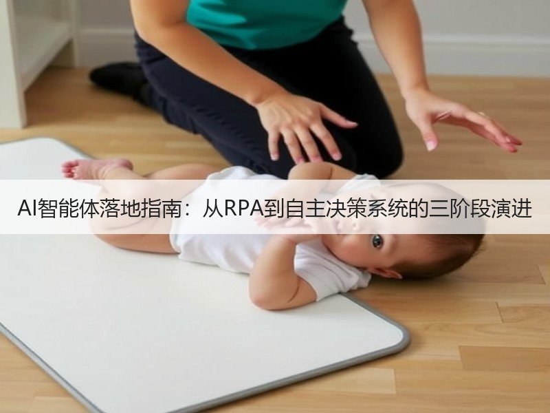 AI智能体落地指南：从RPA到自主决策系统的三阶段演进