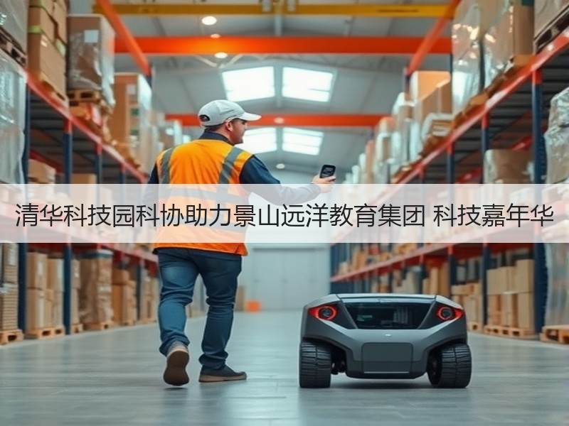 清华科技园科协助力景山远洋教育集团 科技嘉年华