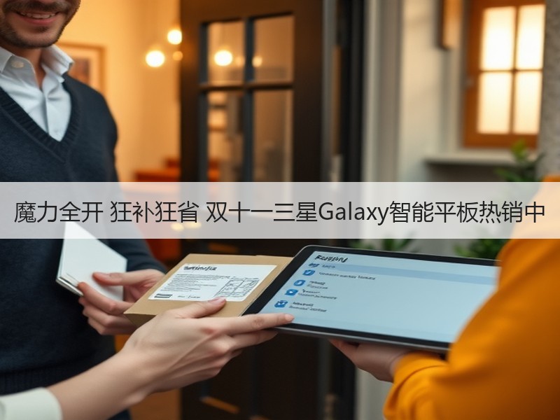 魔力全开 狂补狂省 双十一三星Galaxy智能平板热销中