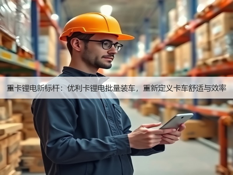 重卡锂电新标杆：优利卡锂电批量装车，重新定义卡车舒适与效率