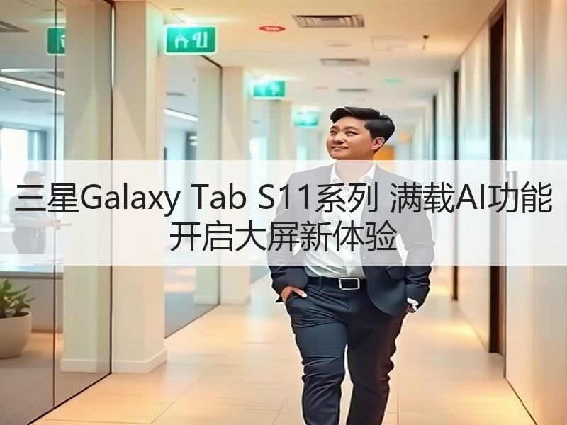 三星Galaxy Tab S11系列 满载AI功能 开启大屏新体验