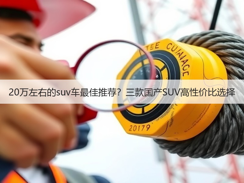 20万左右的suv车最佳推荐？三款国产SUV高性价比选择